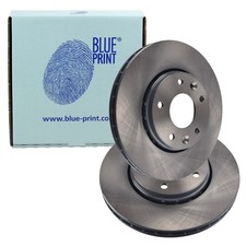 2x BLUE PRINT BREMSSCHEIBEN 280mm INNENBELÜFTET VORNE passend für NISSAN JUKE | 