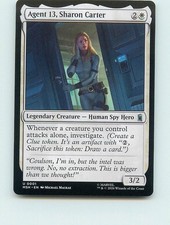 Agent 13, Sharon Carter U1 MTG Marvel Super Heroes (MSH)
