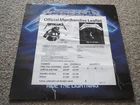METALLICA ~RIDE THE LIGHTNING~ HARD TO FIND FIRST PRESS LP VINYL MERCH MEGADETH