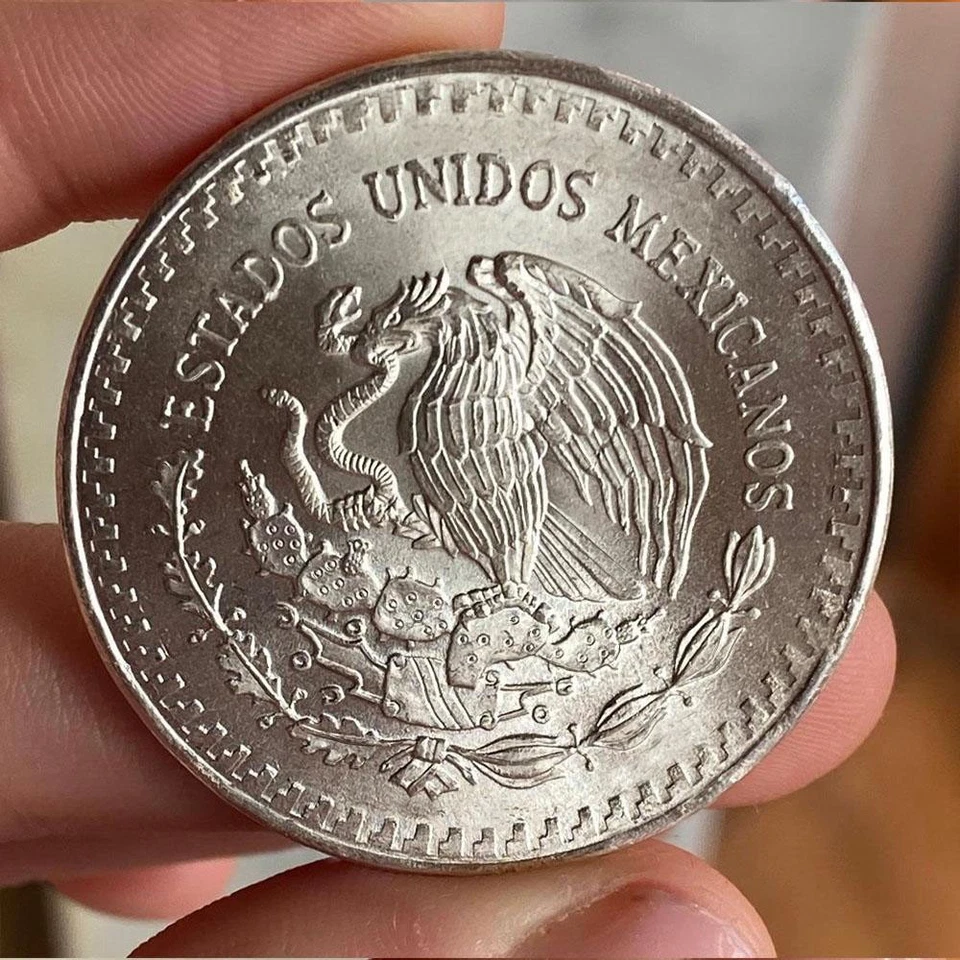 MESSICO 1 ONCIA OZ 1982 ARGENTO SILVER PURO 999 ALTA QUALITA' - Immagine 2 di 4