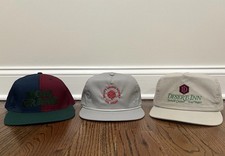 Vintage Las Vegas Nevada Hat Bundle Lot of 3 Snapback Caps VTG LV MGM Grand