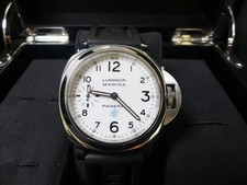 Panerai SS Luminor Marina 44mm Pam00660 Pam660 white dial base logo b/p 2