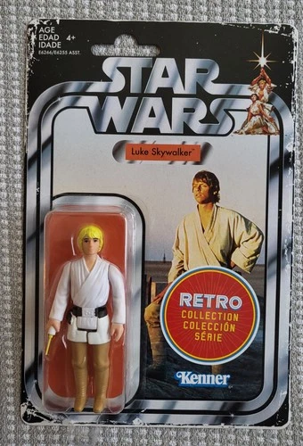 LUKE SKYWALKER Star Wars Retro Kenner Collection 3.75" Figure 2019 A NEW HOPE