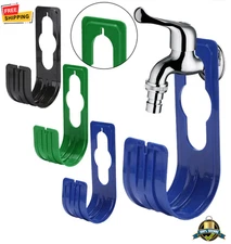 Wall-Mounted Garden Hose Holder – Portable Tap Hook Organizer for Hoses