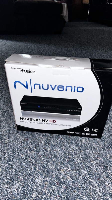 nFusion Nuvenio NV HD HD Digital FTA Satellite & Terrestrial Receiver
