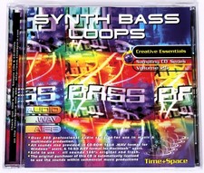 Zero-G Creative Essentials 25 Synth Bass Loops Sample/Sound Library/Sampling CD