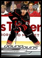 2024-25 Upper Deck Young Guns Young Guns Vasily Ponomarev Rookie Carolina