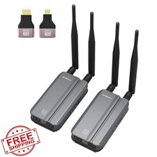 Wireless HDMI Transmitter Receiver 1080P 60fps 1000FT Extender IR