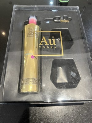 Au Vodka Limited Edition Bubble Gum Bottle Empty Collectable Gift Box