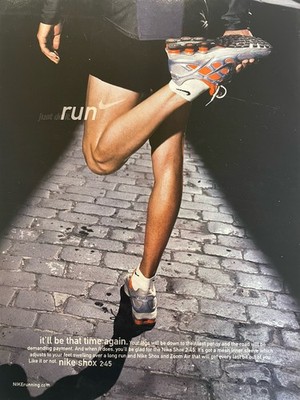 Nike Running Shoe Ad                        Nike Shox 2:45