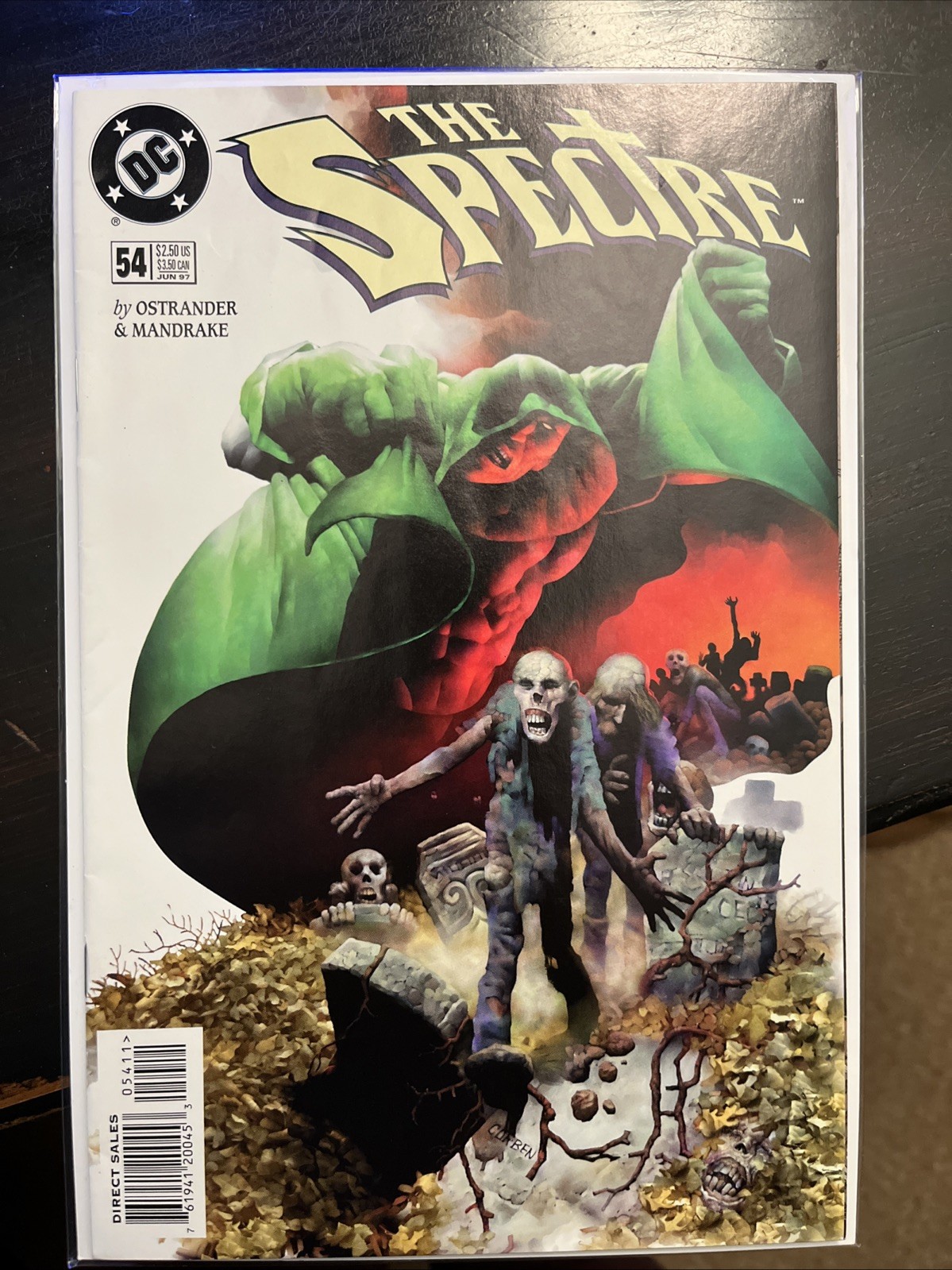 The Spectre 54 Comic Book (June 1997) Michael Holt/ 1st App Mister Terrific!