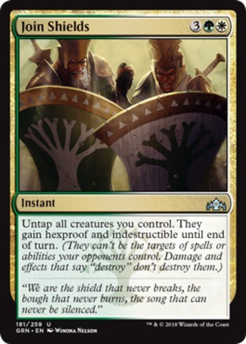 Join Shields (LP, English) Multi-Color - 181/259 MTG Guilds of Ravnica