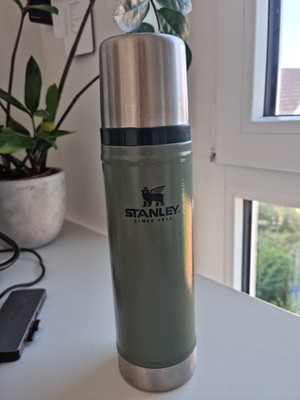 STANLEY Thermoskanne, 20oz/0,591L ,Classic Legendary Bottle, Hammertone Green