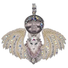 Kirks Folly Spirit Of The Wolf Moon Magnetic Enhancer sterling silvertone