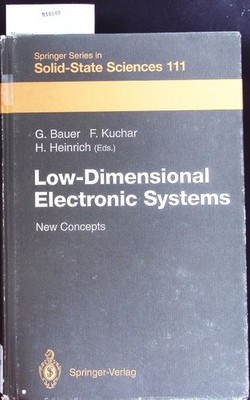Low dimensional electronic systems. New concepts ; Mauterndorf, Austria, Februar