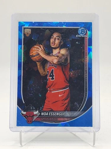 NOA ESSENGUE 2025-26 BOWMAN CHROME SAPPHIRE ROOKIE RC #BCV-12 Q3120