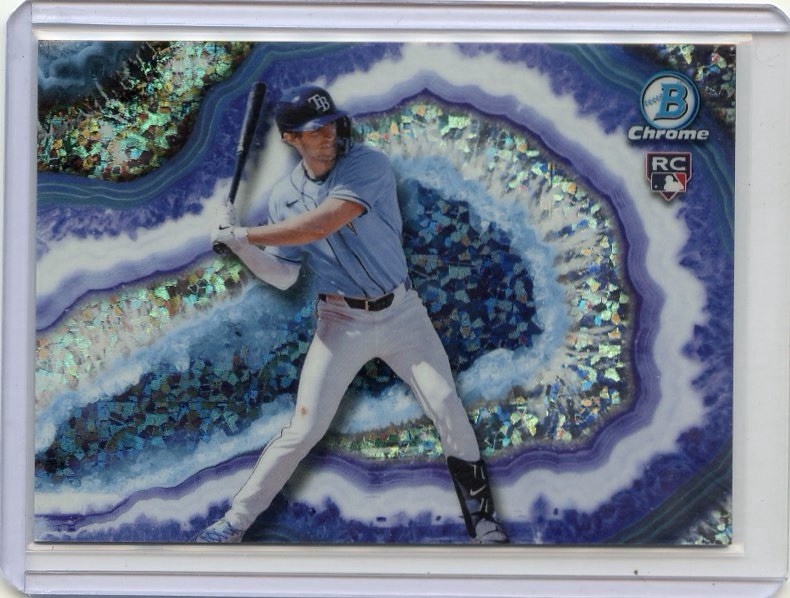 2026 Bowman Chrome Carson Williams Crystallized Insert SP Tampa Bay Rays RC