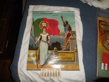 Vintage Calendar 1920 Raylite Studios 162 County St New Bedford Ma Viva Portugal