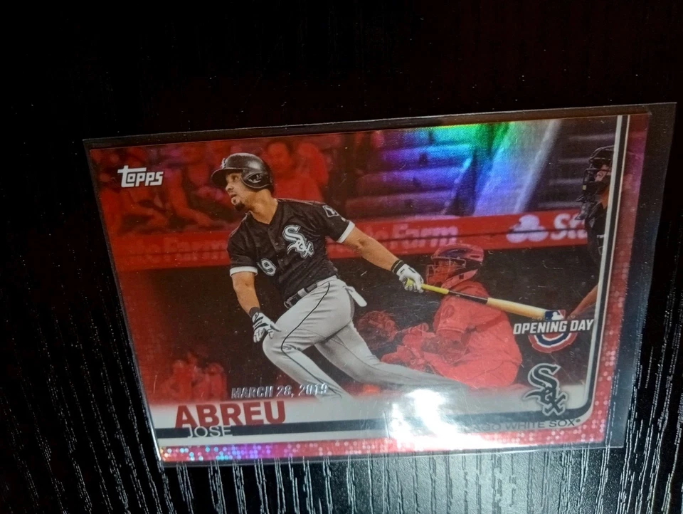 2019 Topps Jose Abreu #37 Opening Day Red - Image 3 of 4