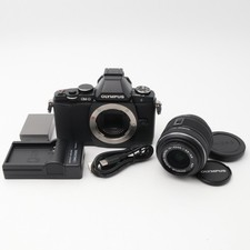 Olympus OM-D E-M5 Mirrorless Camera 14-42mm II R Kit Top Mint US Stock 1823