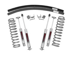 Rough Country 670n2 3 Inch Lift Kit 84-01 Jeep Cherokee Xj 2wd4wd W Shocks