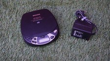 Tragbarer CD Player Philips AZ 7362/00 Schwarz Gebraucht mit Netzteil