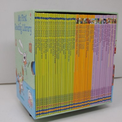 Usborne My First Reading Library 50 Paperback Book Set Early