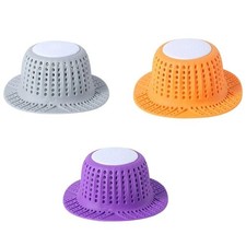 Hair Catcher Drain Cover for Shower and Tub Prevents Clogs Easy to Clean Filter