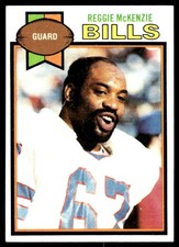 Reggie McKenzie 1979 Topps #468 Bills NFL READ FREE SHIPPING AutographDen