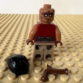 LEGO Pirates Caribbean: Yeoman Zombie, poc027, 4191, CAPTAIN's CABIN, 2011, POTC