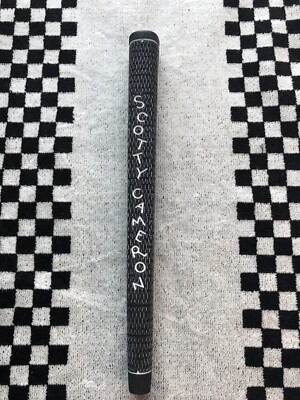 Scotty Cameron Custom Shop Black Dancing Cameron Cord Putter Grip