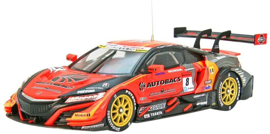 エブロ 1/43 ARTA NSX-GT 2017 スーパーGT500 No.8 EBBRO 1/43 ARTA NSX-GT Super GT GT500 2017 No.8 Finished product