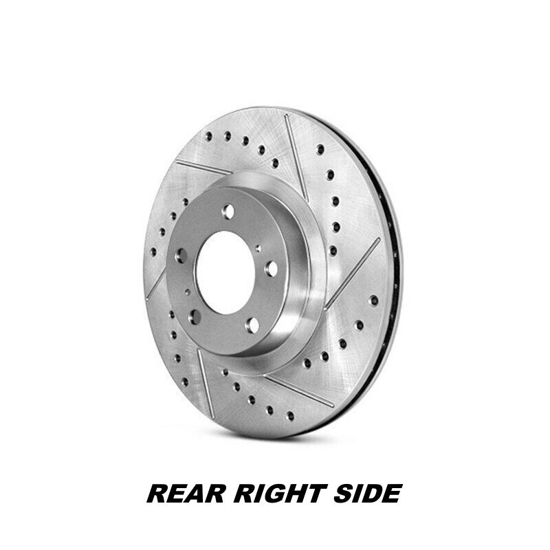 StopTech Select Sport Drilled & Slotted Rear Brake Rotor for 0719