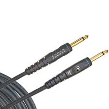D'Addario Gold Plated Custom Series Instrument Cable, 10 Feet