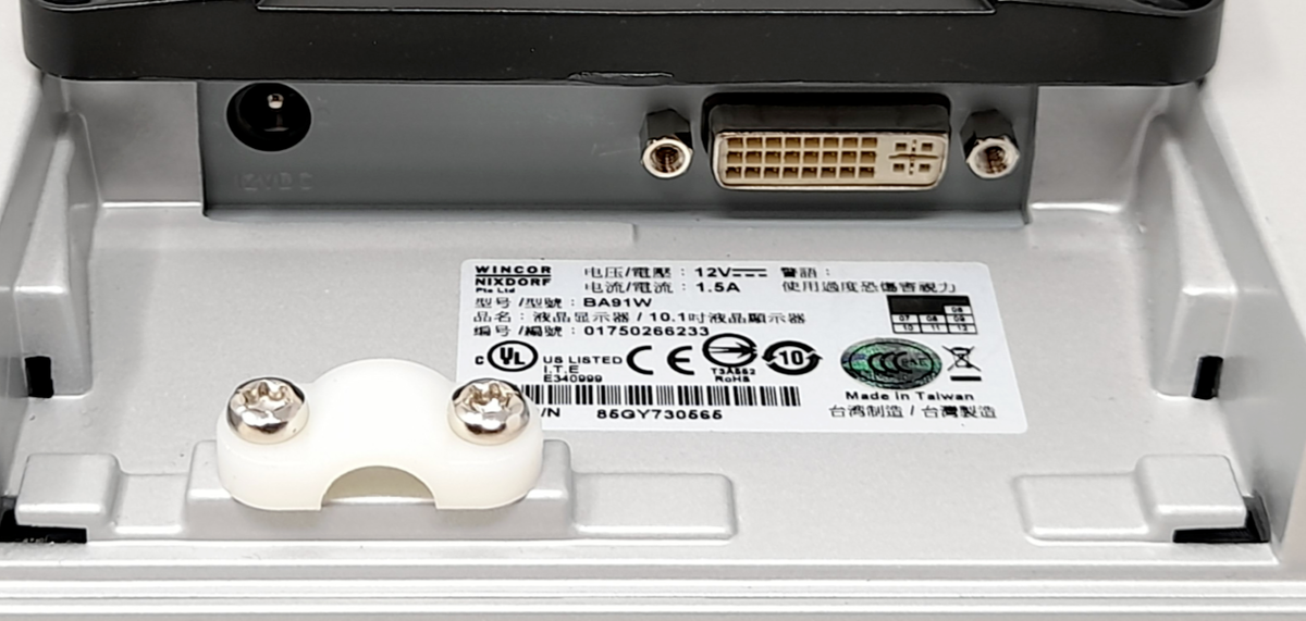 POS Touch Screen Monitor Wincor-Nixdorf BA92 12 In (800x600) Stand - Foto 9