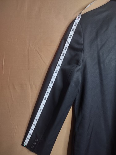 Vintage Pendleton Women's Size 10 Classic Black Fitted Blazer Wool Jacket, USA - Picture 13 of 15