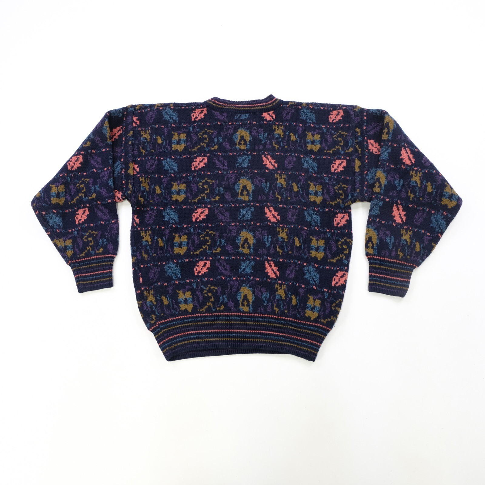 Rare Vintage OAKTREE Crazy Abstract Pattern Acryl… - image 2