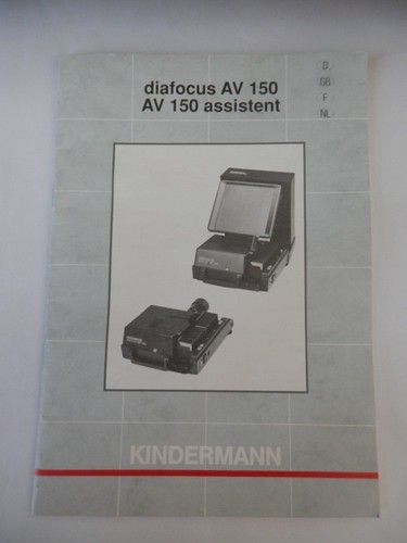Projecteur De Diapositives Kindermann Diafocus AV 150 - Fonctionne