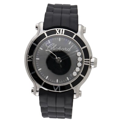 Chopard Happy Sport Black Unisex Adult Watch with Smooth  display picture 1