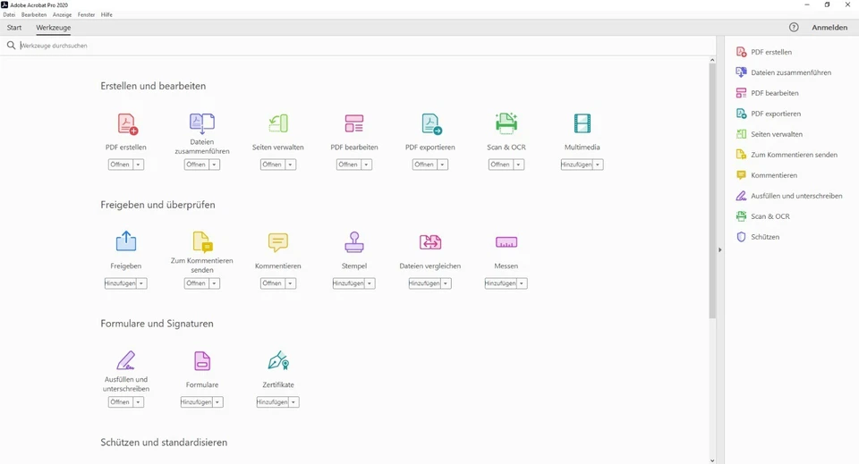 Adobe Acrobat Pro 2020 | Lebenslange Nutzung | 1 Gerät | Windows | Kein Abo - Bild 3 von 4