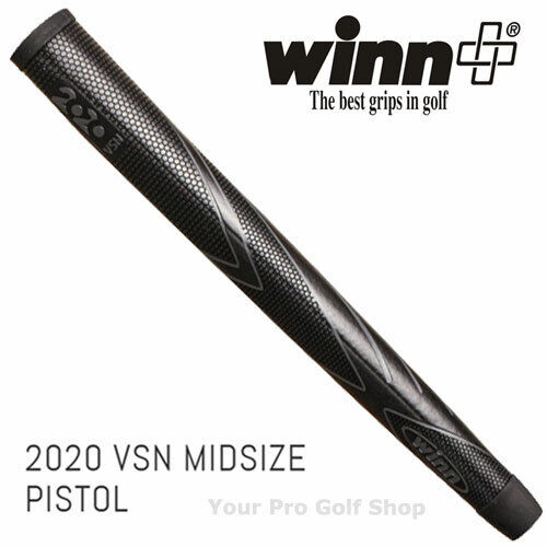 National products Winn Excel VSN Black Midsize High quality new Pistol 68WV-BK Putter Grip