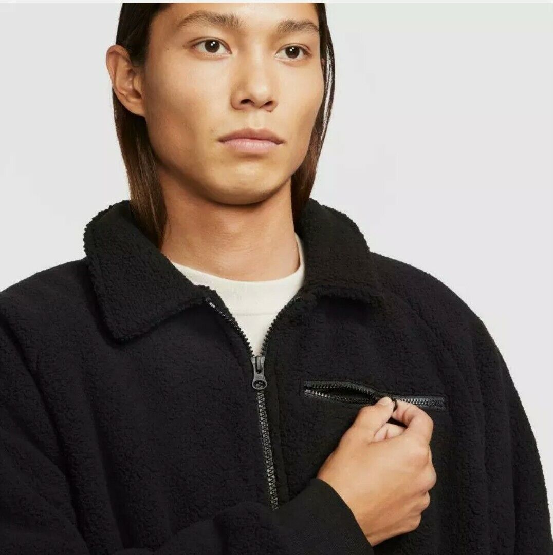 NWT! Nike SB Skateboarding Sherpa Full Zip Jacket CK5285-010 NWT! Nike SB Skateboarding Sherpa Full Zip Jacket CK5285-010