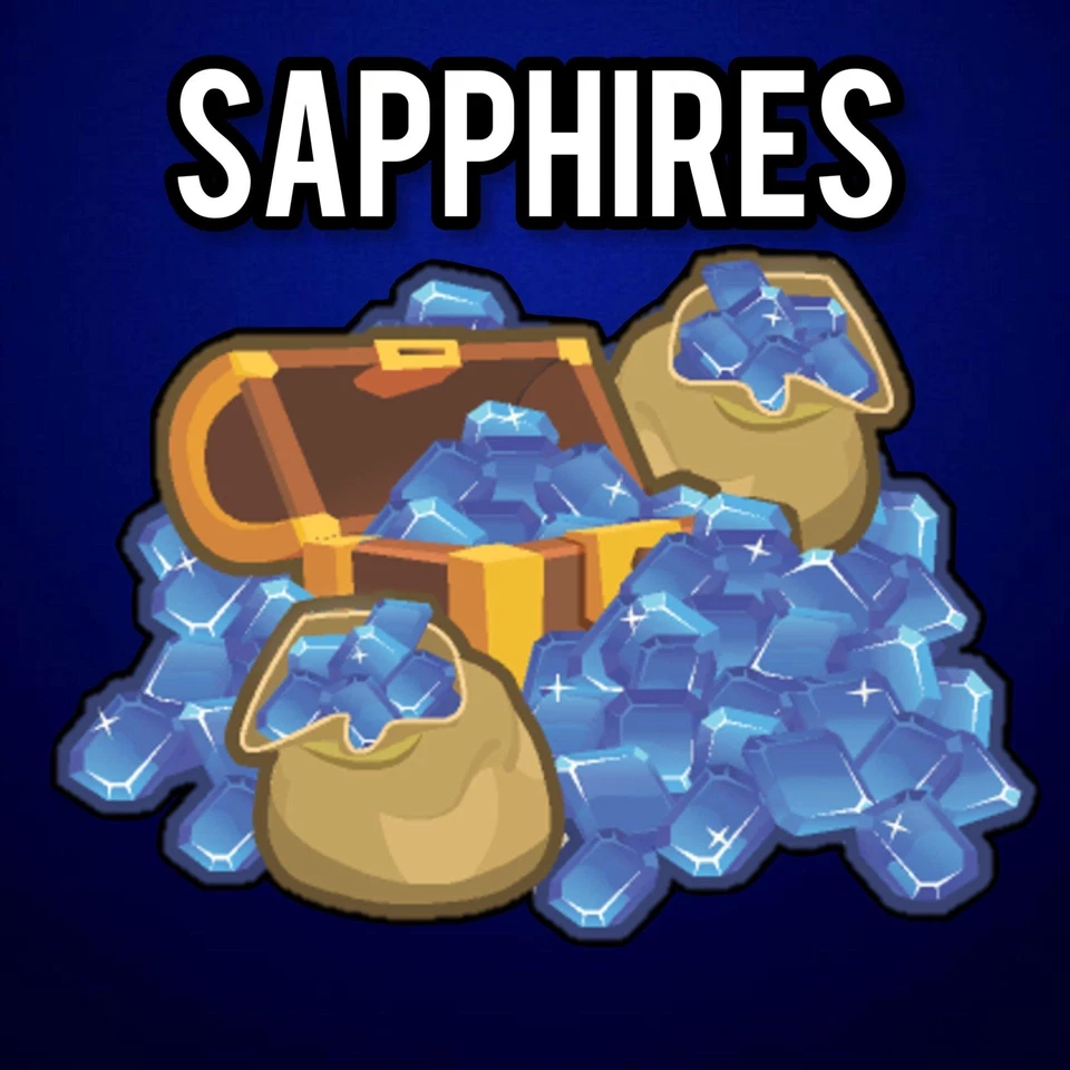Animal Jam Play Wild AJPW Sapphires (5000, 10000, 20000, 50000) (Read Desc)