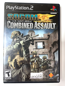 Socom U S Navy Seals Combined Assault Playstation 2 Ps2 Game Complete Ebay