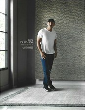 RH Rug Collections Print Ad, 2-Page, with Ben Soleimani, Home Decor, Luxury Rugs