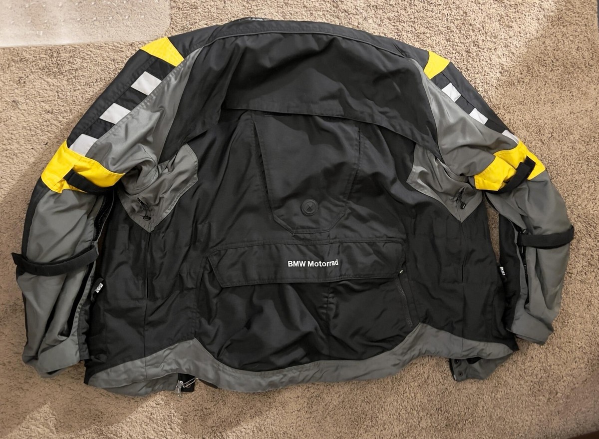 BMW Motorrad Rallye Black Yellow Suit Motorcycle Racing