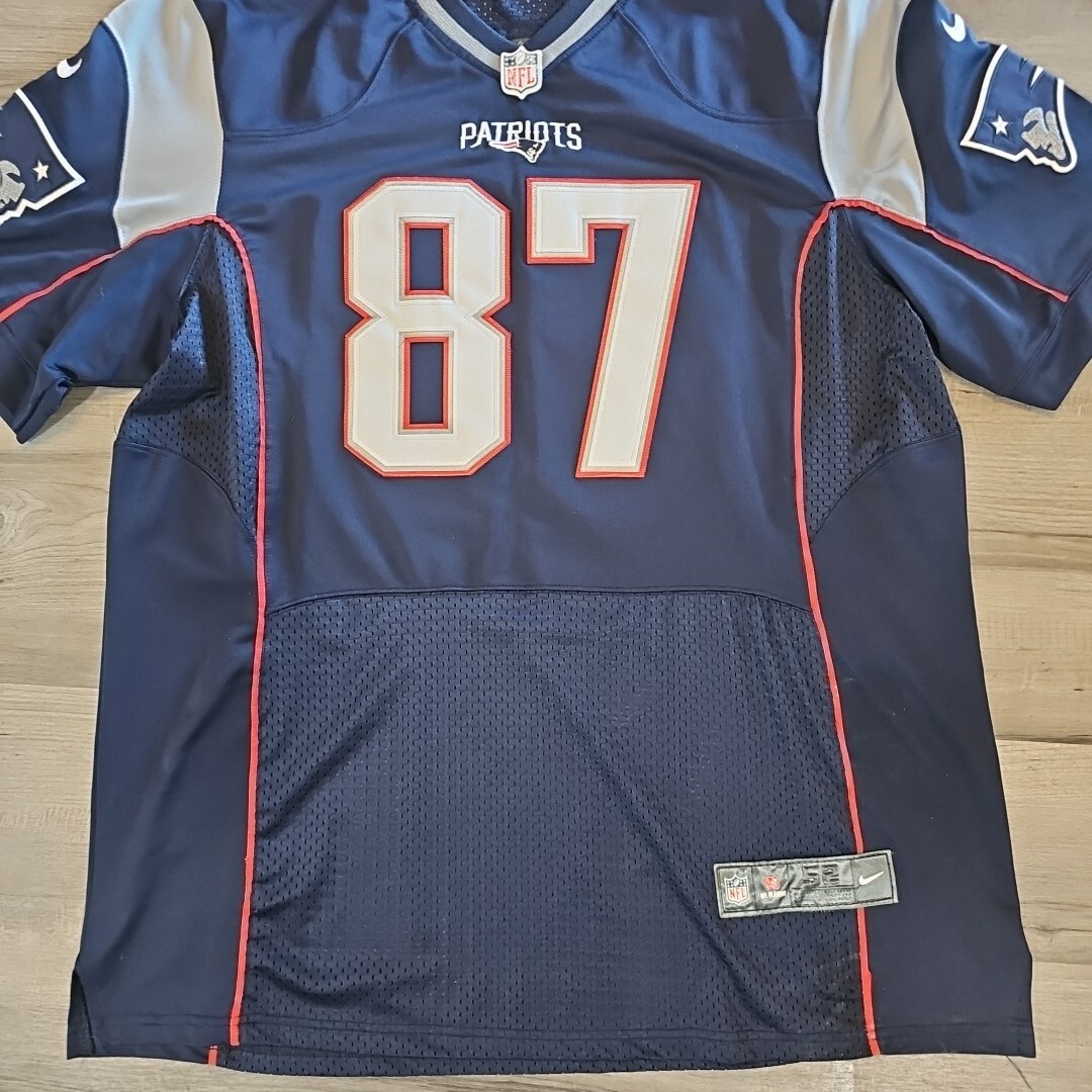 NFL Patriots R.Gronkowski 87 ジャージ M Nike New England Patriots Rob Gronkowski #87 Jersey Youth