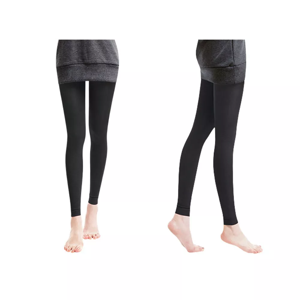 FLASEEK] Compression Leg Support Leggings Premium - Black (10 F.S.P.)