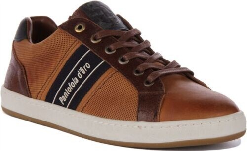 Chaussures Pantofola D'Oro En Daim Marron Clair - Taille 44 - Style Brogue Élégant - Occasion