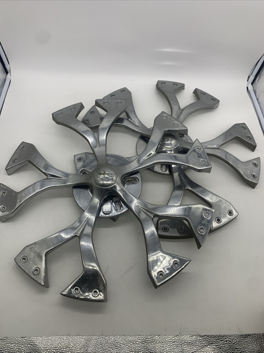 Spintek Spinners 21” Set Of (4) 5/6 Lug Used * Read Description